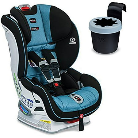 Britax Boulevard ClickTight Convertible Car Seat With Black Cup Holder, Poole