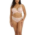 thumbnail image 4 of Elomi Lucie Banded Stretch Lace Plunge Underwire Bra (4490),42E,Pale Blush, 4 of 5
