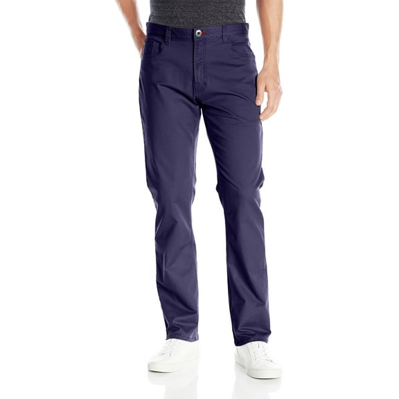 IZOD Mens 32x29 Weekender Straight-Fit Flat Front Pant