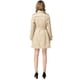 thumbnail image 4 of Nanjun Gabardina De Doble Botonadura Para Mujer (Khaki-14A), 4 of 5
