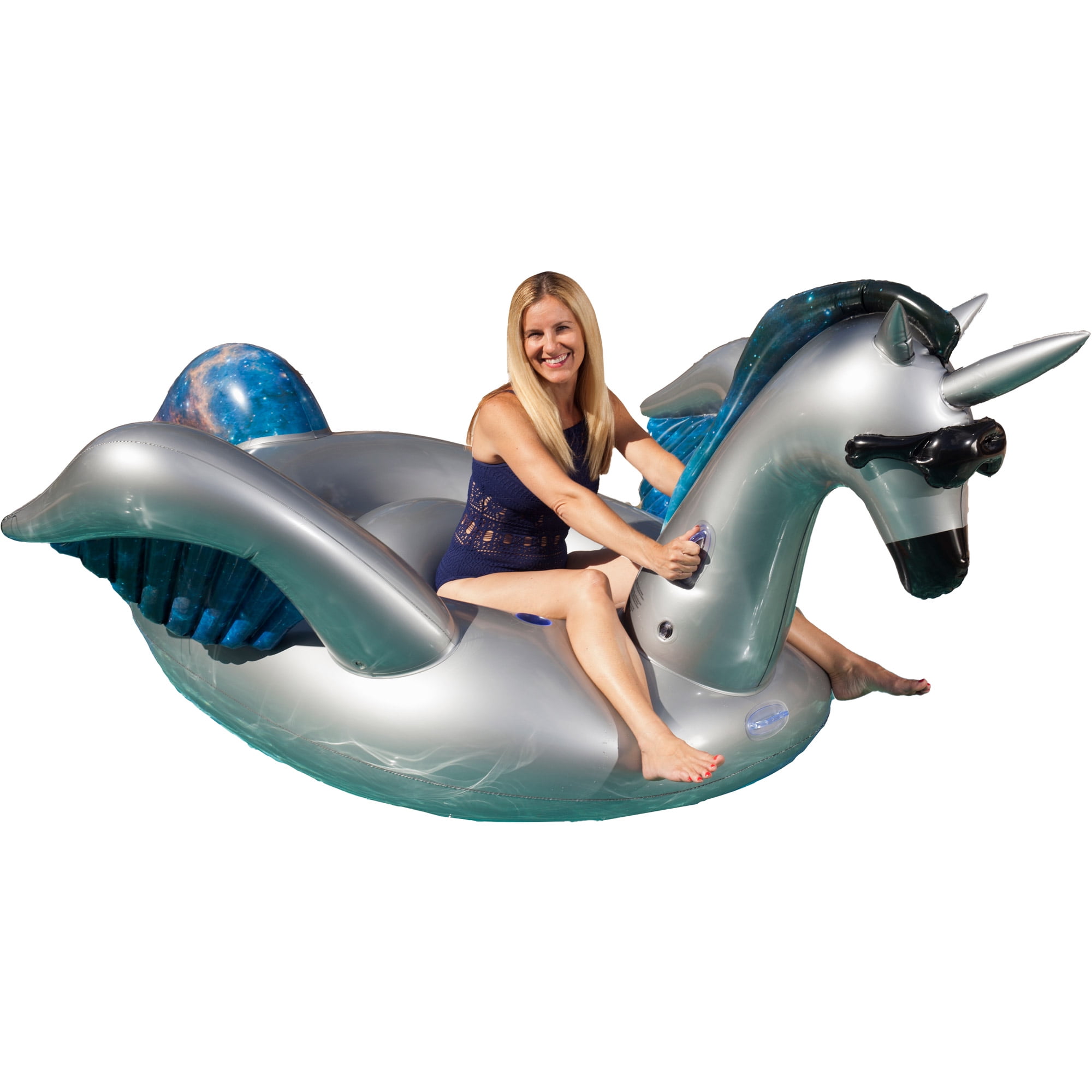 game giant inflatable ride on mystique alicorn unicorn pool float w