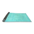 thumbnail image 2 of Ahgly Company Indoor Square Abstract Light Blue Contemporary Area Rugs, 4' Square, 2 of 4