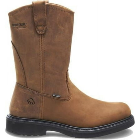 Wolverine Ingham DuraShocks Wellington Men 10 Dark Brown