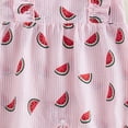 thumbnail image 4 of TOWED22 Infant Baby Girl Summer Outfit Clothes Sleeveless Smocked Cute Print Romper with Headband Pink,0-3 M, 4 of 6