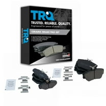 TRQ Front & Rear Ceramic Disc Brake Pad Kit for Ford Lincoln Mercury New BFA20249