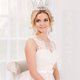 thumbnail image 2 of EeaseMX Corona de novia elegante con pedrería, tocado hueco para mujer para fiesta de bodas (estilo adulto, plateado), 2 of 7