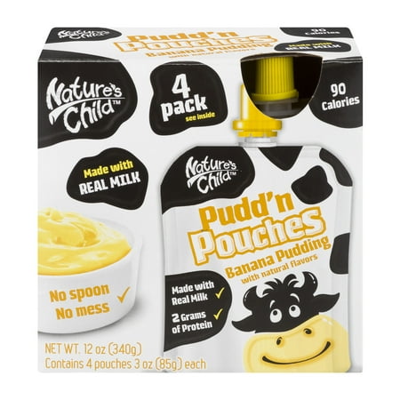 Maverick Banana Pudding Pouches, 12 Oz., 4 Count