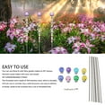 thumbnail image 4 of Bâtons de Jardin de Fée, Bûches Perlées de Jardin Haut de Bouchon de DIY pour Yards, 4 of 8