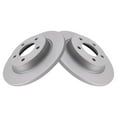 thumbnail image 2 of TRQ Rear Brake Rotors Set Solid Premium G-Coated Fits Select 2004-2013 Mazda 3, 2 of 6