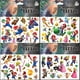 thumbnail image 4 of SUPER MARIO LUIGI Princess Yoshi Personajes De Dibujos Animados Nintendo Tatuaje Temporal Pegatina Para Niños Niñas, 4 of 4
