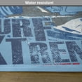 thumbnail image 6 of Ambesonne Vintage Place Mats Set of 4, Extreme Sports Retro, Standard Size, Blue and Dark Blue, 6 of 6