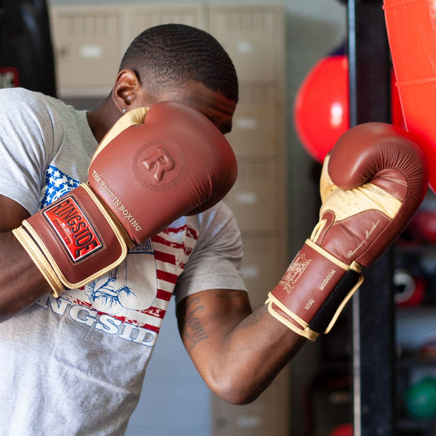 Ringside Heritage Sparring Gloves 14 oz