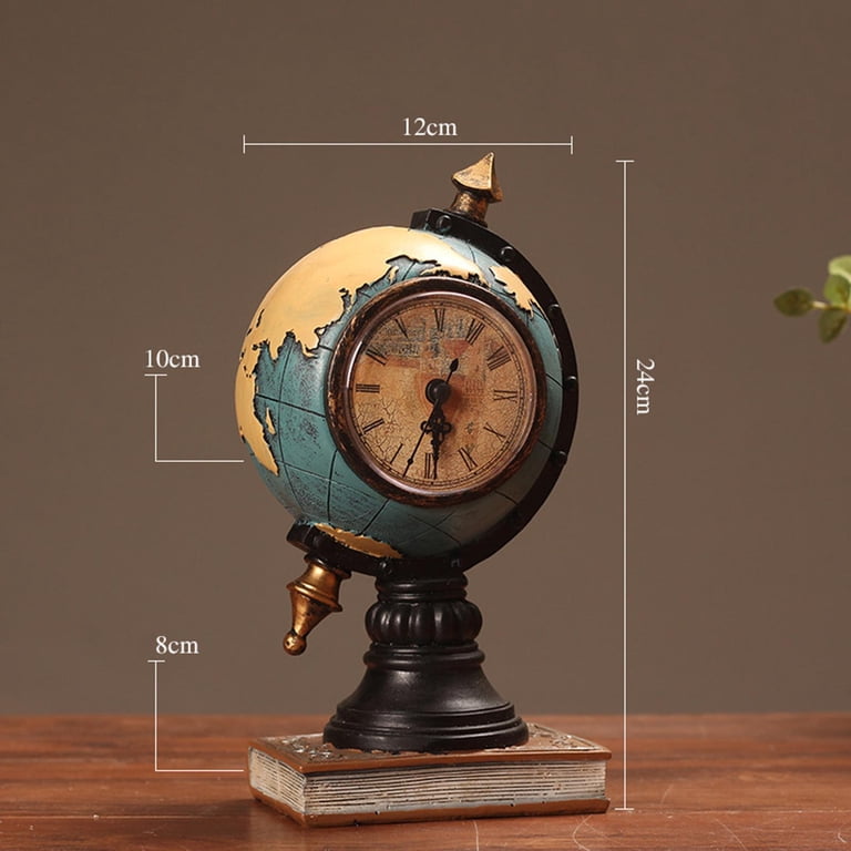 Frame App For Computer Aymzbd Globe Figurine Desktop Clock Photo Frame Picture Frame Craftwork ...