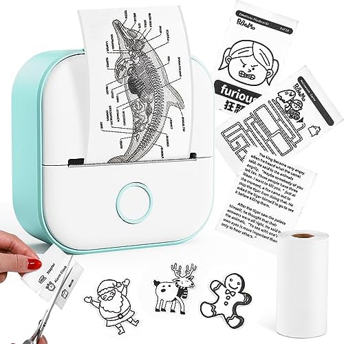 Impresora de pegatinas Memoking - Mini impresora térmica, T02 Stick