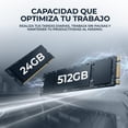 thumbnail image 2 of Laptop ASUS Vivobook 15 Core i3 1215U 12GB RAM 512GB SSD 15.6 Windows 11 Home Teclado en Español + Mouse DXT plateado, 2 of 4