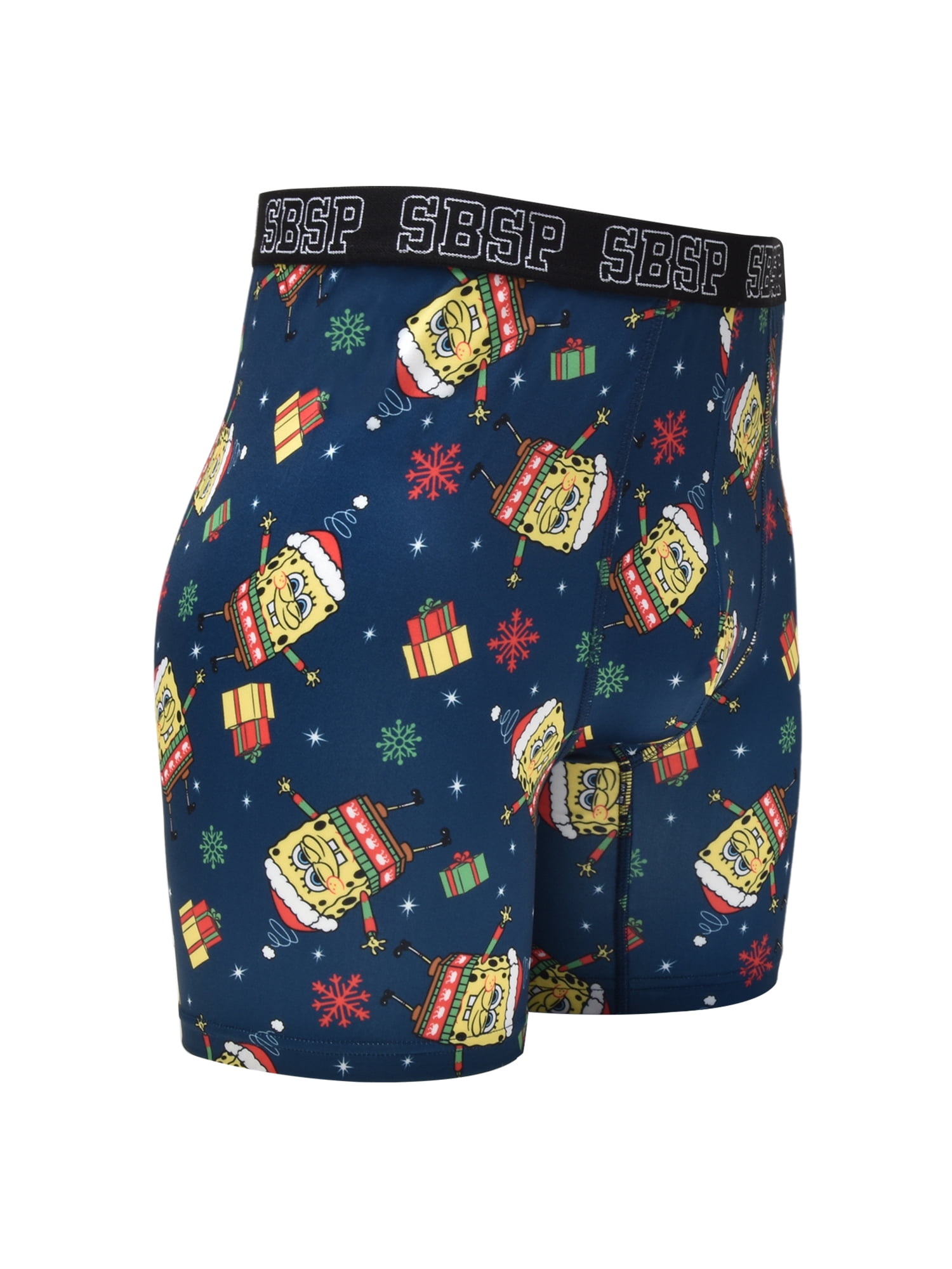 SpongeBob Men's 2-Pack Boxer Briefs, Sizes M-XL