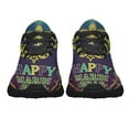 thumbnail image 5 of Happy Mardi Gras Shoes Sneakers Black Size 13, 5 of 7