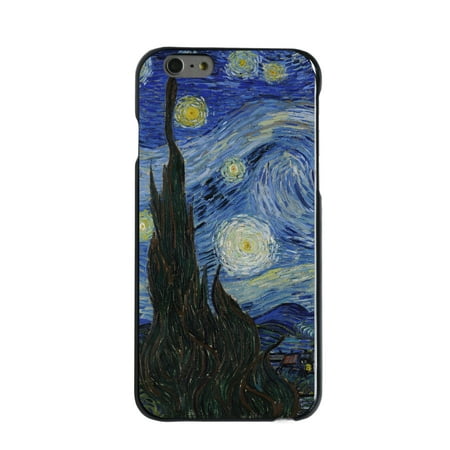 Vans Iphone 4 Case CUSTOM Black Hard Plastic Snap-On Case for Apple iPhone 6 PLUS / 6S PLUS (5.5