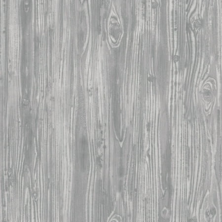 Tempaper Textured Woodgrain Self Adhesive Wallpaper Tempaper Textured Woodgrain Self Adhesive Wallpaper