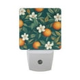 thumbnail image 6 of Yayeee LED Night Light for The Home Plug in With Light Sensors 2 Pack, Floral Orange Pattern, 6 of 6