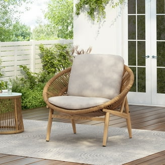 Better Homes & Gardens Lilah 2-Pack Outdoor Wicker Lounge Chair