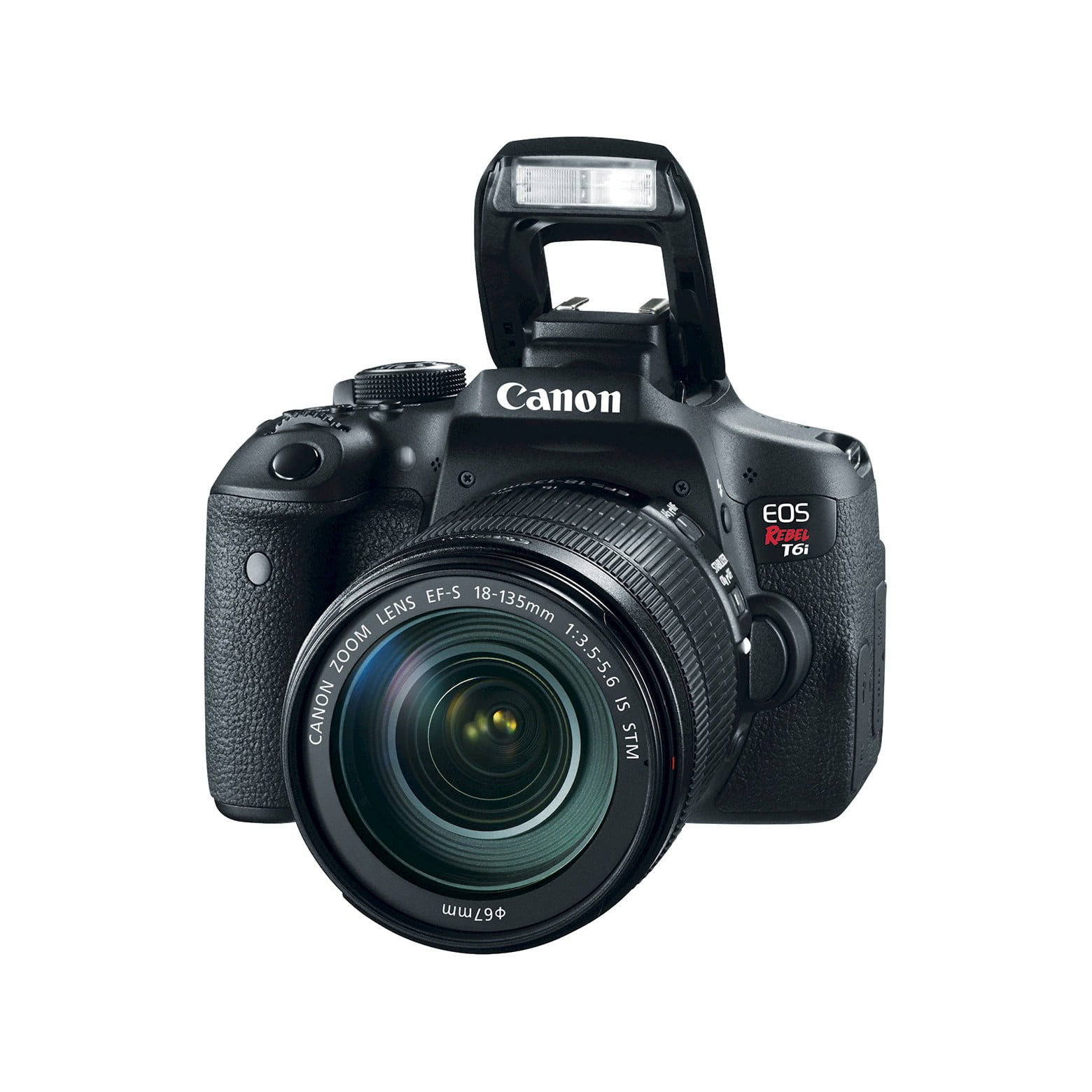 Canon EOS Rebel T6i DSLR Camera with 18-55mm Lens