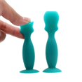 thumbnail image 4 of 9Pcs  Cream Brush Soft Silicone  Rash Cream Applicator With Suction Base For Baby Newborn, 4 of 8
