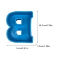 thumbnail image 2 of 100Fens Large Alphabet Epoxy Resin Mould English Letter Alphabet Letter, 2 of 4