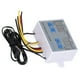 thumbnail image 4 of Termostato Digital, 2 Relés Controlador de Doble Temperatura Calefacción Calefacción Humidify Dehumidify 12V para Invernadero para el Tanque de Acuario, 4 of 7