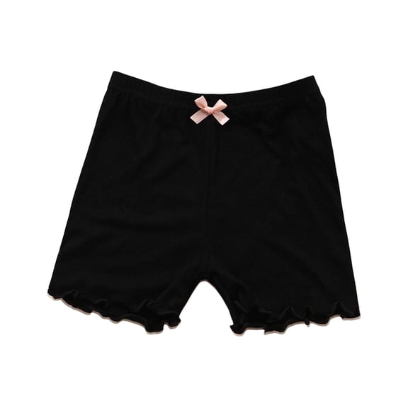 LWNYDPLSD Spandex Shorts Newborn Clothes for Girls Lined Jeans Plus Jeans Black High Waisted Shorts Girls Size 16 Clothes Gymnastic Shorts, Black 3-4 Years