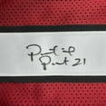 thumbnail image 2 of Framed Autographed/Signed Patrick Peterson 35x39 Arizona Red Football Jersey JSA COA, 2 of 2