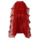 thumbnail image 1 of Falda de tul de cintura alta para mujer - Faja elástica, falda burbuja informal de malla, 5 tallas, 130 cm de largo, 1 of 5
