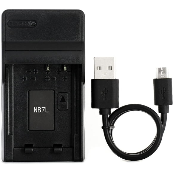 NB-7L USB Charger for Canon PowerShot G10, PowerShot G11, PowerShot G12, PowerShot SX30 is Camera and More