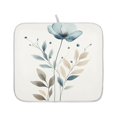 thumbnail image 2 of Cold Toned Flower Dish Drying Mat for Kitchen, Quick Drying Absorbent Soft Durable 18 x 24", 2 of 10