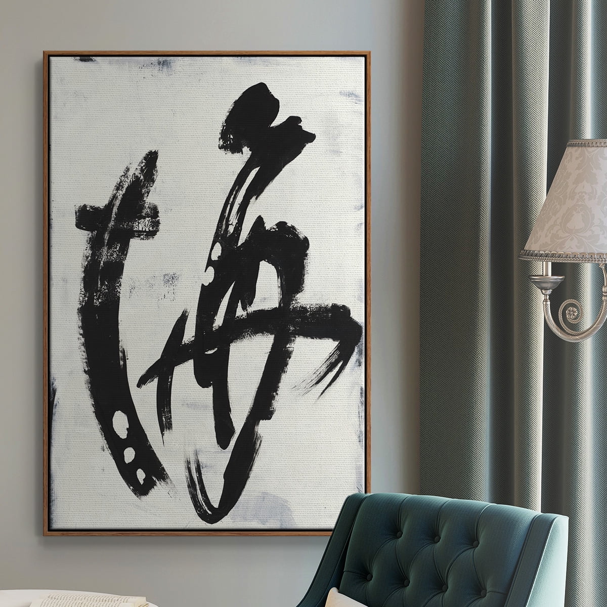 Treasure Map Framed Premium Gallery Wrapped Canvas - Ready to Hang