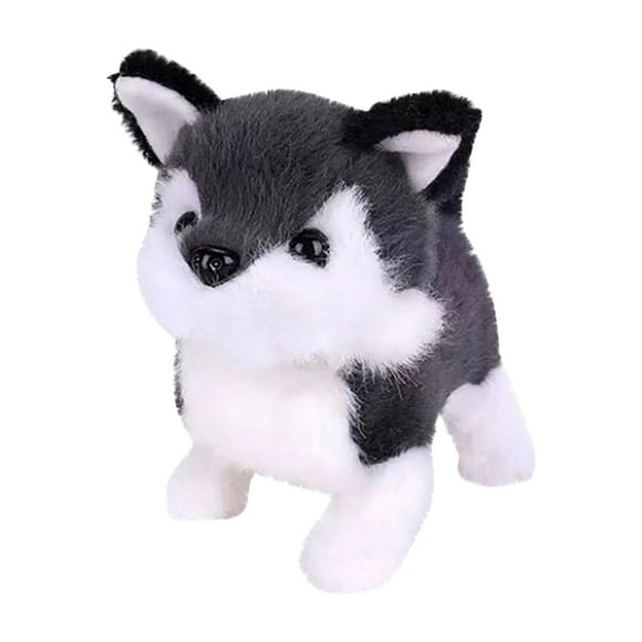 Luckys de perro labrador interactivo de peluche con juguetes electrónicos