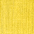 thumbnail image 1 of Ahgly Company Machine Washable Indoor Square Oriental Yellow Industrial Area Rugs, 5' Square, 1 of 4