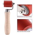 thumbnail image 3 of Rodillo de presión manual prensador de silicona herramienta de soldadura resistente a altas temperaturas 40mmColor: Rojo, 3 of 5