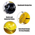 thumbnail image 3 of 4PCS Metal Wall Decor, 3D Iron Bee Art Sculpture Hanging Wall Decorations for Outdoor Home Garden, 3 of 4