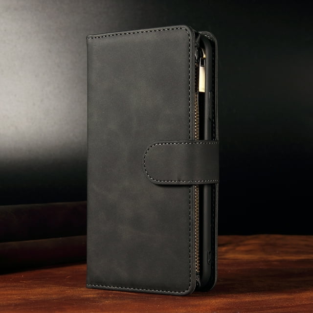 Wallet Flip PU Leather Phone Case With Card Slots Magnetic Closure Kickstand For Samsung Galaxy A54 A34 A24 A14 A04e A22e A23e A23s A03s A13 A04s A04 A23 A33 A53 A73 A01 Core A02s A02 A82