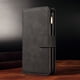 thumbnail image 3 of Business Card Slots Zipper Wallet Flip Leather Phone Case For Samsung Galaxy S23 S22 S21 Ultra S20 Plus S21 Fe S20 Fe S10 S9 Plus S10E, 3 of 4