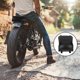 thumbnail image 4 of BESTYASH Bolsa Lateral Para Motocicleta De Cuero Negro Resistente Y Ecológica Para Almacenamiento, 4 of 6