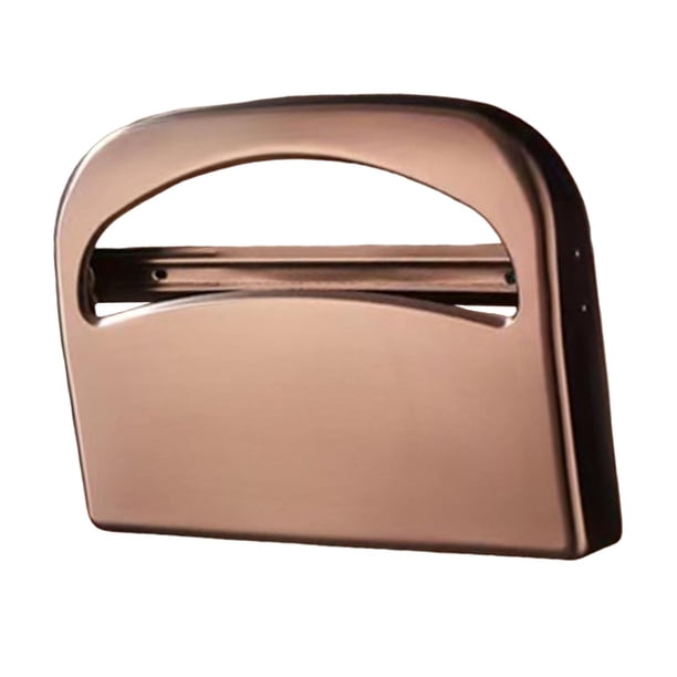 Dispensador de fundas para asientos de inodoro, soporte multiusos para fundas de inodoro para escuelas C