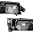 thumbnail image 7 of Spec-D Tuning Black Housing Clear Lens Bumper Lights Compatible with 2003-2006 Chevy Silverado Avalanche L+R Pair Assembly, 7 of 7