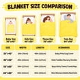 Minecraft Animals Fleece Blanket, Blue Pixel Art Collage with Bee ...