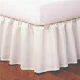 thumbnail image 1 of Bed Maker’s Never Lift Your Mattress Microfiber Wrap-Around Bed Skirt, Gathered Ruffled Style, Classic 14 Inch Drop Length, King, Ivory, 1 of 9