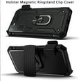 thumbnail image 6 of GSA Slim Shockproof Holster Case for Samsung S22 - Black, 6 of 6