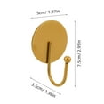 thumbnail image 2 of BESTYASH 10Ud Adhesivos Dorados Fuerte Para Colgar Ropa Y Accesorios En Superficies Variadas, 2 of 6