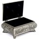 thumbnail image 5 of Joyero CHAO caja de metal estilo floral vintage para collares y anillos forro terciopelo suave, 5 of 5