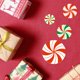 thumbnail image 4 of 12 pegatinas de pared con forma redonda de caramelo, autoadhesivas, para suelo, ventana, decoración de fiesta de Navidad, 4 of 5